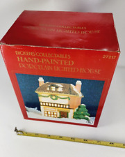 1993 dickens collectibles Porcelain hand painted lighted house Bakery NIB picture