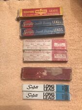 VINTAGE Lot of 8 Scripto Smooth Writing Lead Refills Original Boxes Multi Color picture
