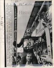 1970 Press Photo Skier Bill Kidd wins Combined Alpine Trophy, Val Gardena, Italy picture