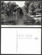 Old Michigan Postcard - Picturesque Paw Paw River picture