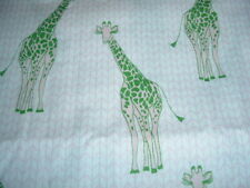 Vtg Pink Green Giraffe Safari Party Riley Blake Quilt Sew Fabric BTY #479 picture