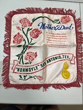 WWII Sweetheart Pillow San Antonio mother/dad  picture