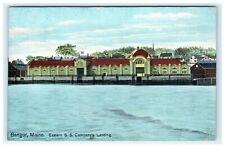 1908 Bangor Maine ME Eastern SS Company's Landing Early Posted View picture