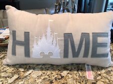 Disney Parks Homestead Mickey Cinderella Castle Home Throw Pillow Plush picture