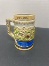 Vintage Niagara Falls Canada Mug Stein Hand Painted 3D Mug ESD Japan Toronto  picture