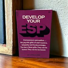 Vintage Develop Your ESP 1973 Purse Book Small Size Travel Oddities Paranormal picture