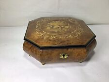 NN59 Vintage Italian Large Beautiful and Elegant Music Jewelry Box For Gift picture