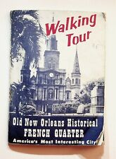 c1960s New Orleans Louisiana French Quarter Walking Tour Booklet picture