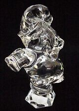 VTG. JONAL FULL LEAD CRYSTAL ELEPHANT FIGURINE / PAPERWEIGHT GERMANY w/STICKER picture
