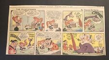 The Flintstones Newspaper Comic Strip 6-9-63 picture