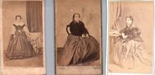 Collection of 155 Vintage CDVs Anonymous Portraits River Plate Uruguay 19th cent picture