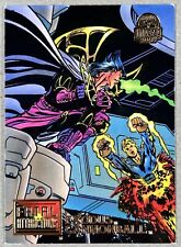 1994 Marvel Universe #10 Exodus Cannonball Card Fatal Attractions Part 1 of 9 picture