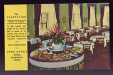 PENNSYLVANIA PA Harrisburg The Plantation Penn Harris Restaurant Hotel postcard picture
