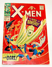X-Men #28 January 1967 The Wail of the Banshee Comic Book Marvel Silver Age C130 picture