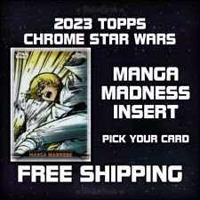 2023 Topps Chrome Star Wars Insert Manga Madness - Pick Your Card picture