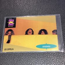 1991 Pro Set Super Stars MusiCard #21 Led Zeppelin Jimmy Page John Bonham picture