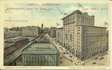 Hotel Imperial Broadway 1911 New York City Postcard Copeland Townsend Manager picture