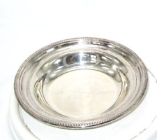 VINTAGE TOWLE EP SILVER PLATED OVAL SERVING DISH #6668 7 1/2