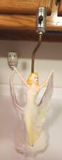 Lady Dancer Girl Lamp Figural  REWIRED working Art Deco Nouveau Vintage unmarked picture
