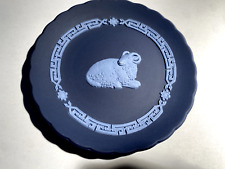 NEW - Wedgwood Jasperware Eto 2003 Year Tray Plate Sheep Zodiac picture