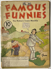 Famous Funnies #35, Eastern Color 1937, Rare Platinum Age Comic picture