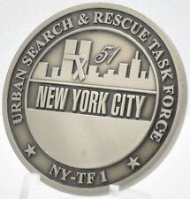Urban Search Rescue Task Force New York City Homeland Sec Challenge Coin picture