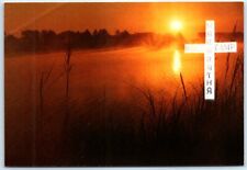 Postcard - Sunset at the Lake, Maranatha Bible Camp - Maxwell, Nebraska picture