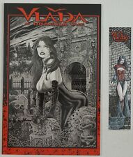 Vlada: A Dracula Tale Majestic Night B&W Edition GN Tim Vigil cover + bookmark picture