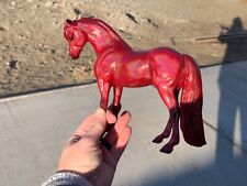 Breyer Model Horse Bouncer Romance Novel Red Holographic CM =) picture