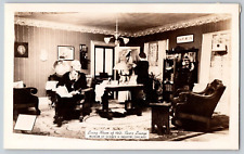 RPPC~ 1912 Living Room Sears Lounge Museum Of Science & Industry~ Chicago, IL picture