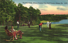 PC GOLF, GA, ATHENS, ATHENS COUNTRY CLUB, GOLF COURSE, Vintage Postcard (b45833) picture