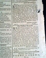 George Washington Signs Robert Dawson Invention Patent in Type 1796 Newspaper picture