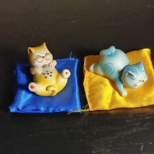 Pair of Cute Cat Figurines picture
