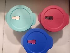 NEW Tupperware Crystalwave Plus 8 1/2 CUP Round Microwave Reheatable BPA-Free  picture