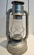 Antique DIETZ NY USA No. 2 Blizzard Large Clear Globe Kerosene Oil Lantern NICE picture