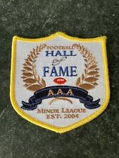 Football Hall Of Fame AAA Minor League Patch Iron On Rare logo 4” NFL picture