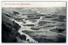 c1910's Scene On The Dismal River Western Nebraska NE Unposted Vintage Postcard picture