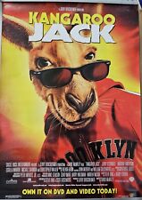 A Great Family film KANGAROO JACK  27 X40  DVD promotional Movie poster picture
