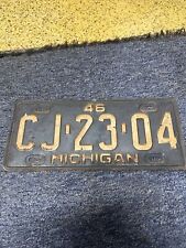 1946 michigan license plate Ci-23-04  picture