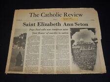 1975 SEPTEMBER 19 THE CATHOLIC REVIEW - SAINT ELIZABETH ANN SETON - NP 1847R picture