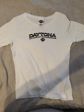 Harley Davidson WOMEN'S SIZE LARGE LONG SLEEVE OFFICIAL GEAR EXCELLENT CONDITION picture