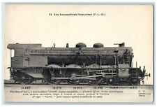 c1910 Machine no 6101 with Driver Schmidt French Locomotive Paris Postcard picture