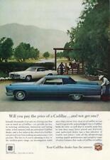 Magazine Ad - 1967 - Cadillac Eldorado - two models picture