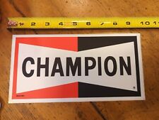 CHAMPION - Original Vintage 1970’s 80’s Racing Decal/Sticker - 9.5 inch size picture