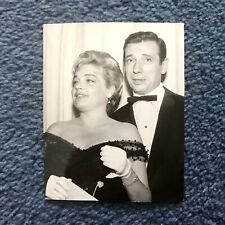 SIMONE SIGNORET YVES MONTAND Original Vintage 1960 OSCARS Candid Movie Photo 2 picture