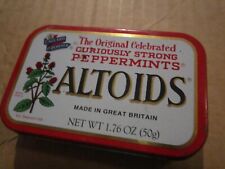 Altoids Peppermints Vintage Flat Top (EMPTY TIN) Very Rare Collectible picture