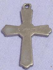 Sarah Cov Signed Metal Religious Crucifix Pendant picture
