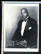 BLUES Music Post Card W.C. HANDY Father of the Blues 1930s rppc photo postcard picture