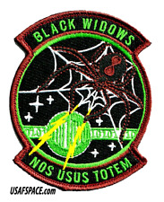 USAF 547 INTELEGENCE SQ -547 IS- BLACK WIDOWS -CLASSIFIED-Nellis AFB-VEL PATCH picture