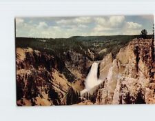 Postcard Grand Canyon of the Yellowstone Yellowstone National Park USA picture
